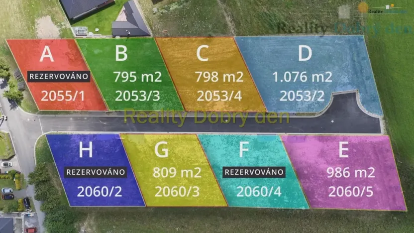 Prodej pozemku pro bydlení, Melč, 744 m2