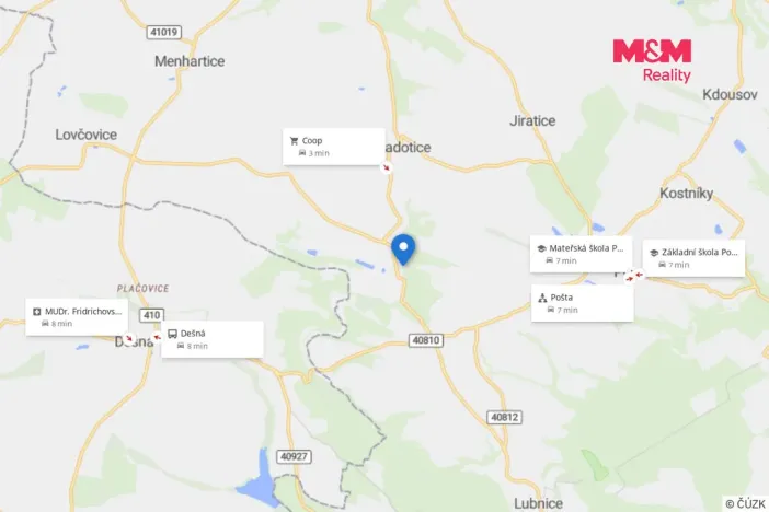 Prodej rodinného domu, Bačkovice, 78 m2
