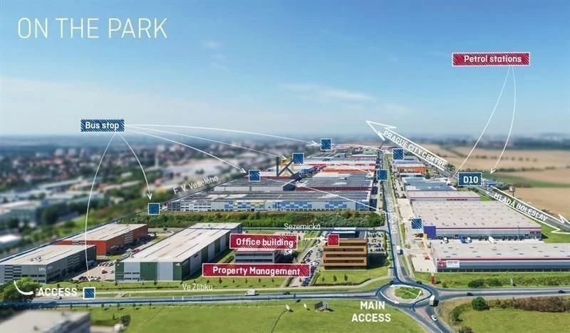 Pronájem kanceláře, Praha - Horní Počernice, Do Čertous, 550 m2