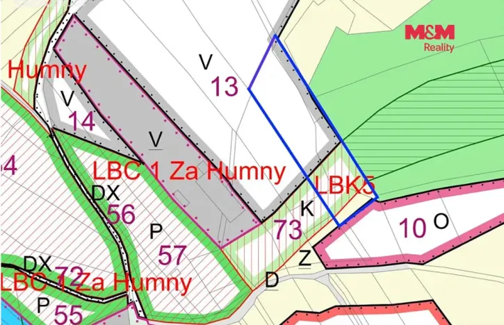Prodej komerčního pozemku, Chvalčov, 4694 m2