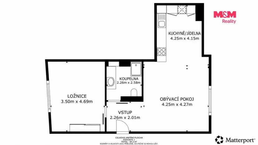 Prodej atypického bytu, Ostrava - Slezská Ostrava, Chittussiho, 55 m2