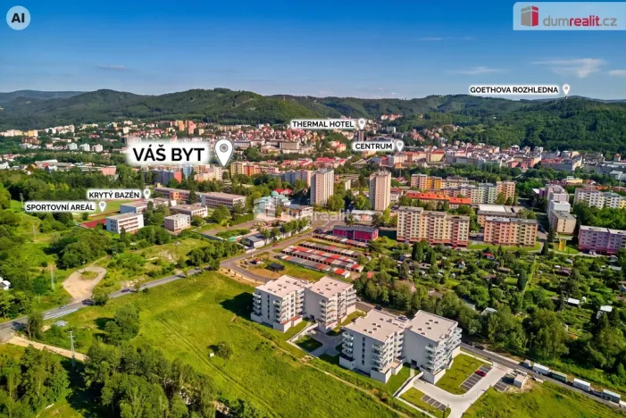 Prodej bytu 3+1, Karlovy Vary - Bohatice, Ostrovská, 76 m2