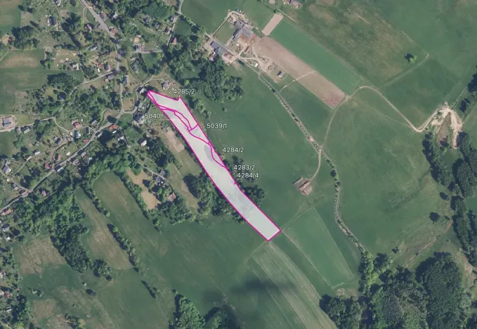 Prodej louky, Staré Křečany, 21871 m2