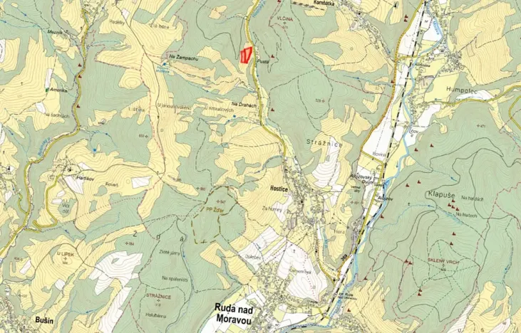 Prodej louky, Ruda nad Moravou, 15330 m2