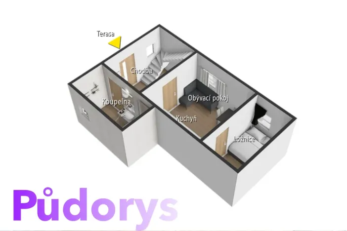 Pronájem chaty, Lipno nad Vltavou, 90 m2