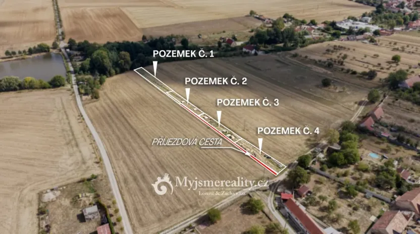 Prodej zahrady, Blížkovice, 455 m2
