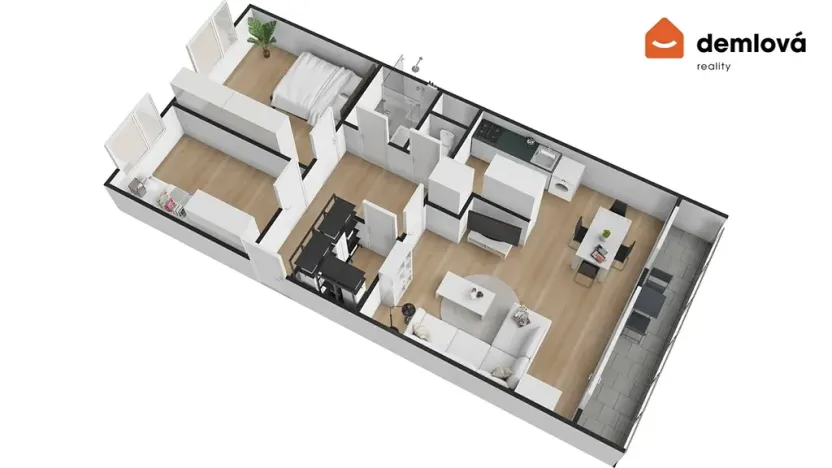 Prodej bytu 3+kk, Praha - Čimice, Vaňkova, 70 m2