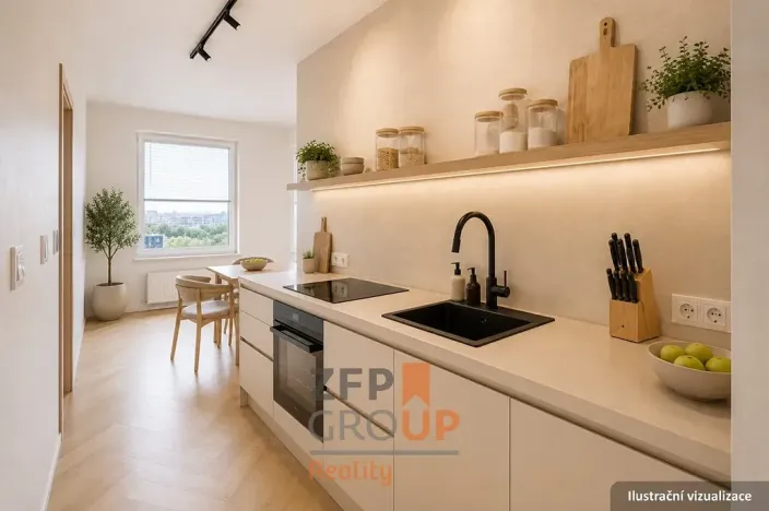 Pronájem bytu 3+1, Hodonín, Národní třída, 65 m2