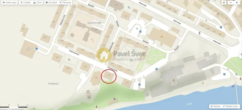 Pronájem bytu 1+kk, Strakonice - Strakonice I, Kosmonautů, 32 m2