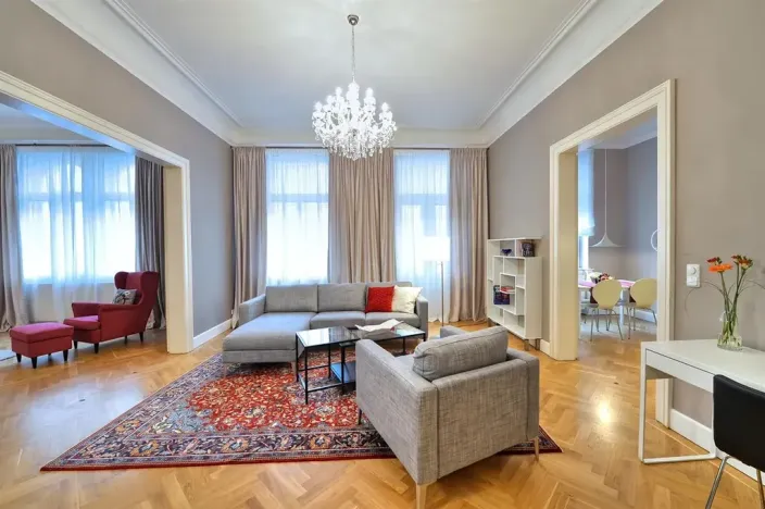 Pronájem bytu 3+1, Praha - Nové Město, Truhlářská, 119 m2