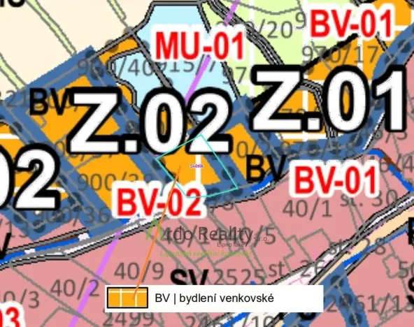 Prodej pozemku pro bydlení, Světlík, 1198 m2