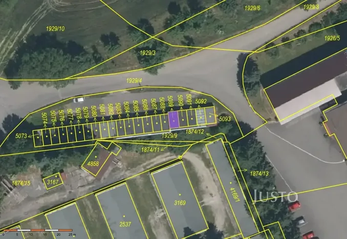 Prodej garáže, Písek, Vrcovická, 20 m2