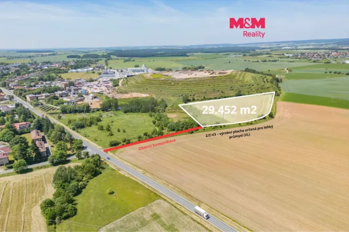 Prodej komerčního pozemku, Zbůch, 29452 m2