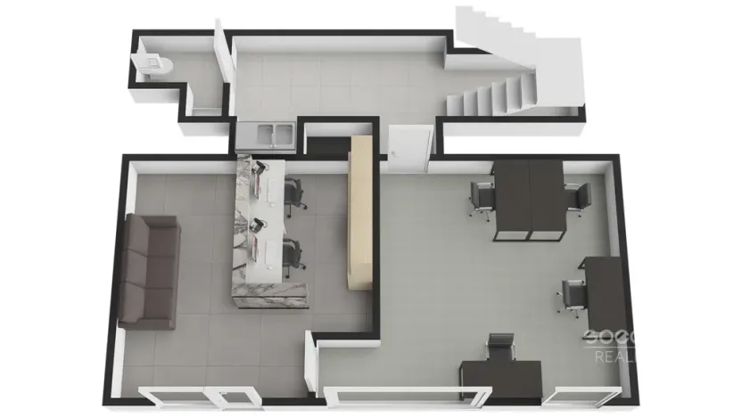 Pronájem kanceláře, Praha - Dejvice, Jugoslávských partyzánů, 58 m2