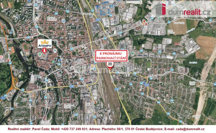 Pronájem garáže, České Budějovice - České Budějovice 5, Dobrovodská, 18 m2