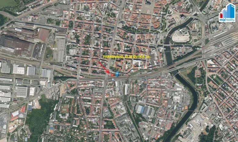 Pronájem garážového stání, Plzeň, Klatovská, 15 m2