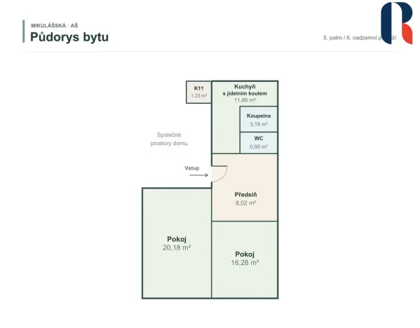 Pronájem bytu 3+kk, Aš, Mikulášská, 63 m2