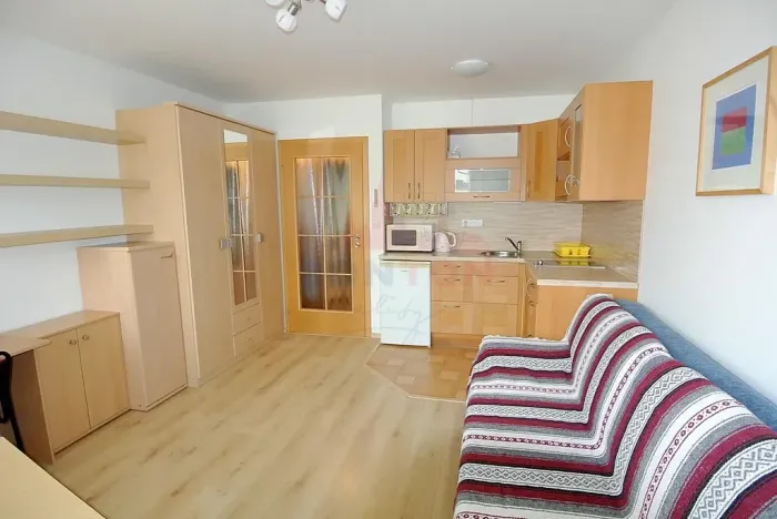 Pronájem bytu 1+kk, Praha - Šeberov, Musilova, 22 m2