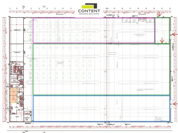 Pronájem výrobních prostor, Týn nad Vltavou - Malá Strana, Průmyslová, 4546 m2