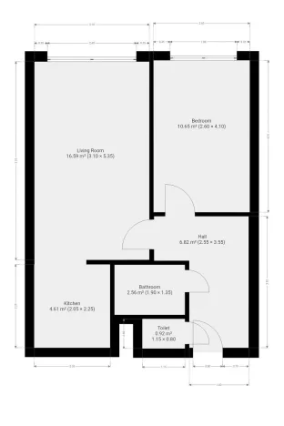 Pronájem bytu 2+kk, Praha - Stodůlky, Sezemínská, 43 m2