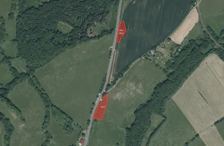 Prodej pole, Běšiny, 4510 m2