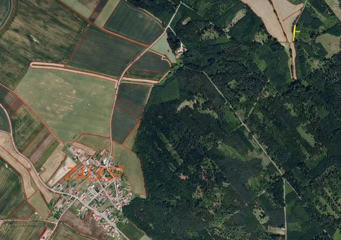 Prodej pozemku, Zálesí, 284 m2