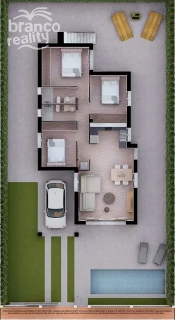 Prodej rodinného domu, Los Alcazares, Murcia, Španělsko, 108 m2