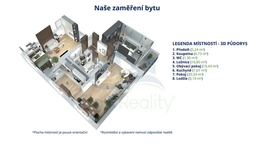 Prodej bytu 3+1, Rynárec, 83 m2