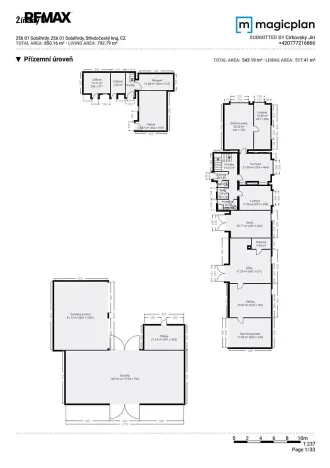 Prodej zemědělské usedlosti, Soběhrdy, 365 m2