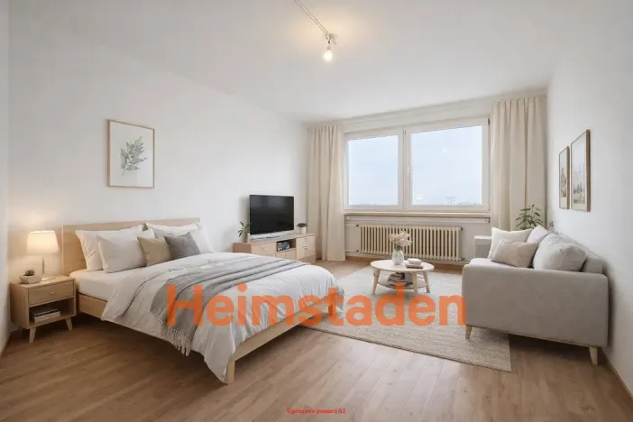 Pronájem bytu 1+kk, Orlová - Lutyně, Masarykova třída, 26 m2