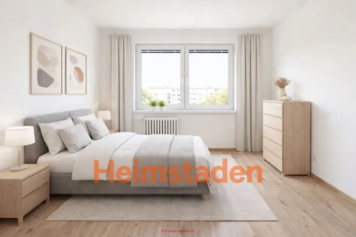 Pronájem bytu 2+1, Ostrava - Poruba, Francouzská, 53 m2
