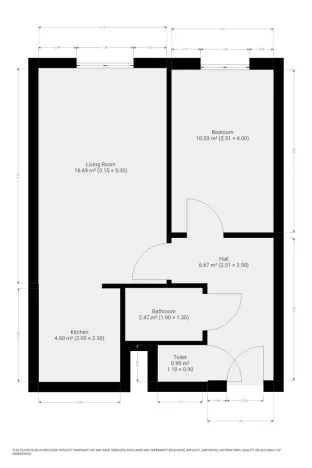 Pronájem bytu 2+kk, Praha, Lessnerova, 43 m2