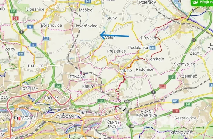 Prodej pozemku pro bydlení, Veleň, 791 m2