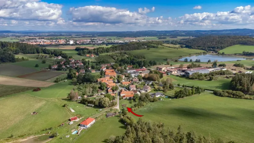 Prodej pozemku pro bydlení, Horažďovice - Boubín, 992 m2