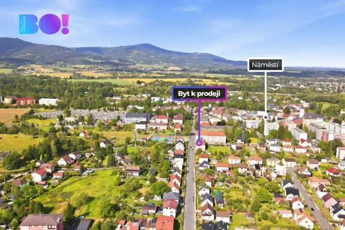 Prodej bytu 2+1, Jablunkov, Školní, 60 m2