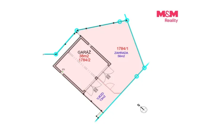 Pronájem garáže, České Budějovice, U Lučního jezu, 69 m2