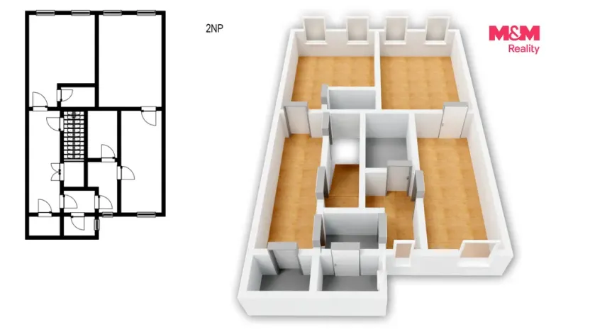 Prodej rodinného domu, Třebechovice pod Orebem, Masarykovo náměstí, 180 m2
