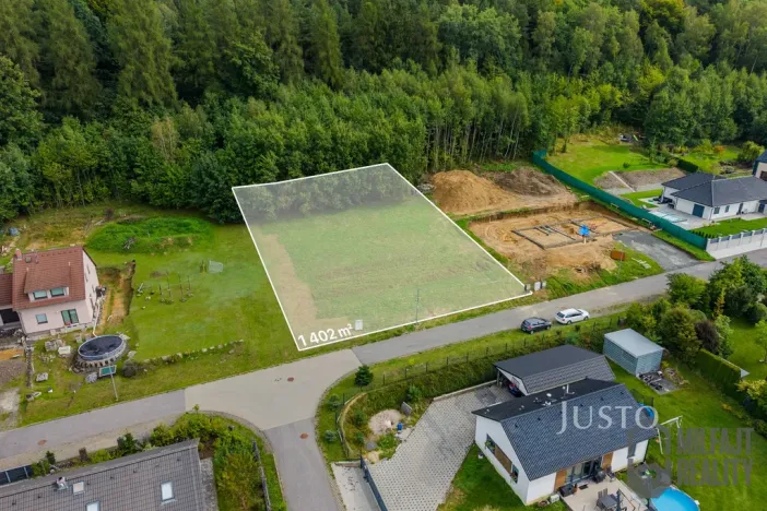 Prodej pozemku pro bydlení, Hodkovice nad Mohelkou, Pelíkovická, 1402 m2