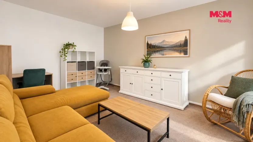 Pronájem bytu 2+1, Nové Město nad Metují, Na Bořetíně, 58 m2