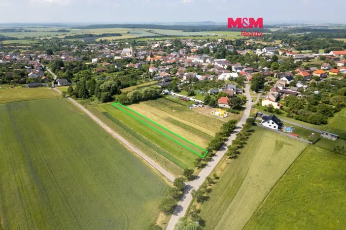 Prodej pole, Velký Újezd, 872 m2
