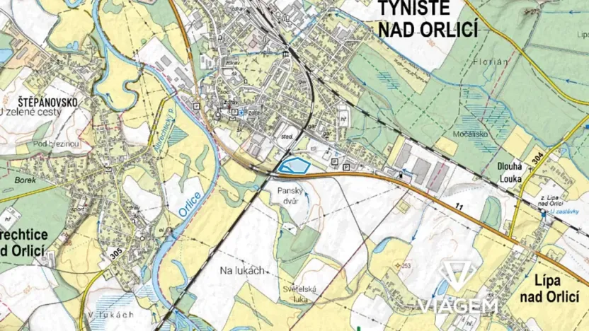 Prodej pole, Týniště nad Orlicí, 14711 m2