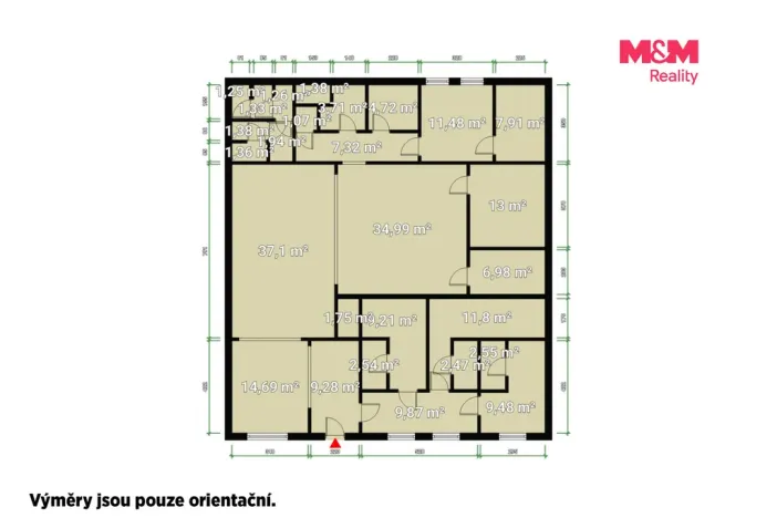 Prodej obchodního prostoru, Dubí, 202 m2