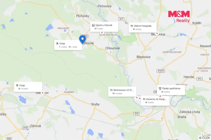 Prodej chaty, Újezd u Chocně, 38 m2