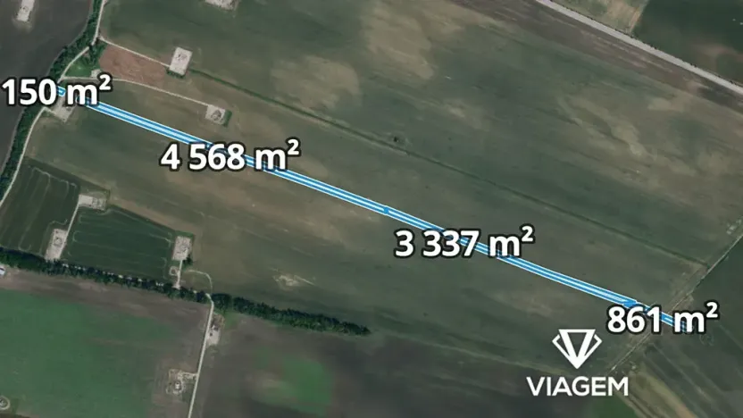 Prodej podílu pole, Týnec, 1114 m2
