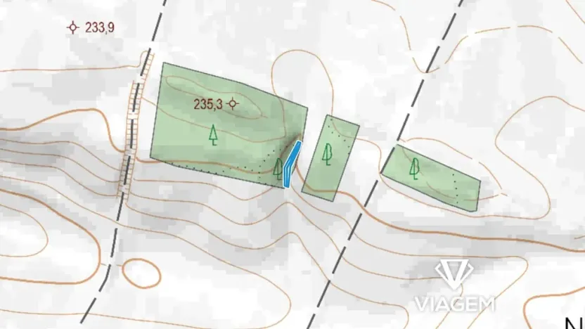 Prodej lesa, Sudovo Hlavno, 361 m2