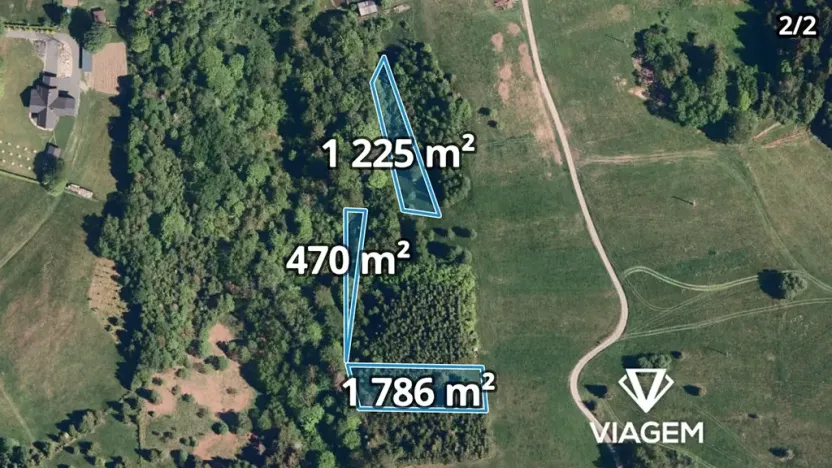Prodej lesa, Hrčava, 4836 m2