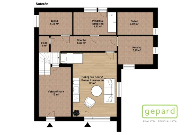 Prodej rodinného domu, Sedlčany, Seifertova, 204 m2