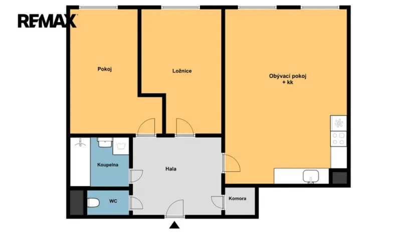 Pronájem bytu 3+kk, Praha - Libeň, Kovanecká, 76 m2