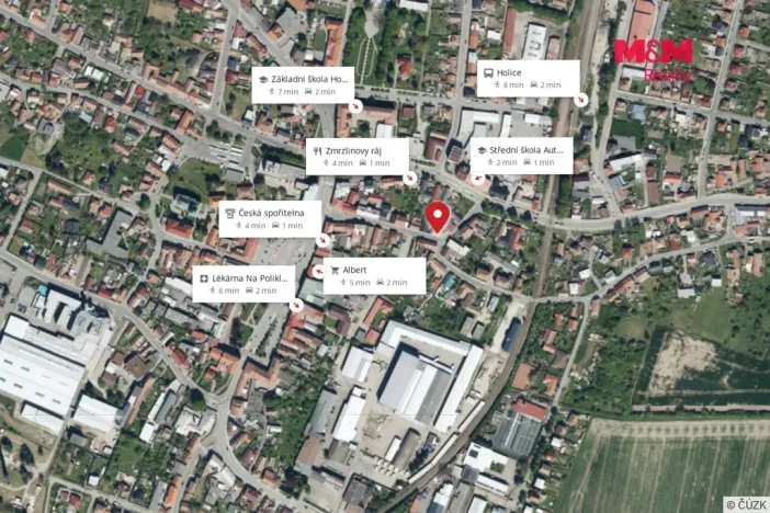 Pronájem bytu 2+kk, Holice, Palackého, 53 m2