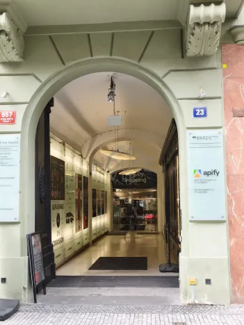 Pronájem obchodního prostoru, Praha - Staré Město, Na příkopě, 25 m2